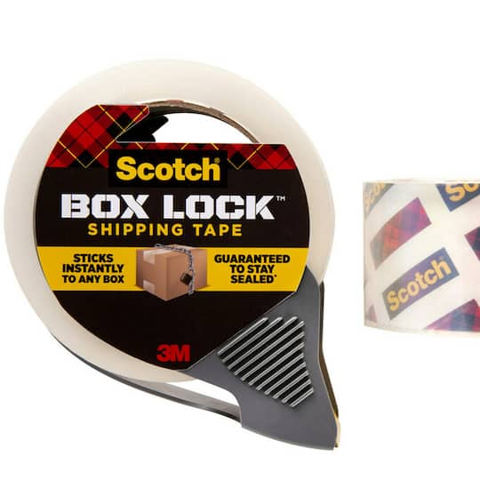 6 Pack: Scotch&#xAE; Box Lock&#x2122; Shipping Tape, 1.88&#x22; x 38.2yd.